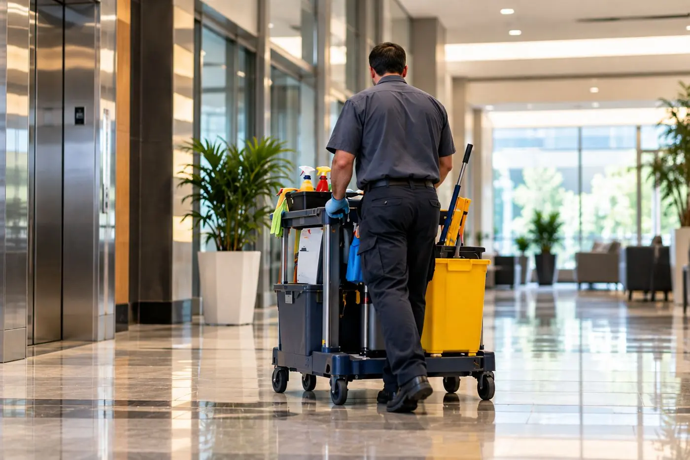maintenance technician at a commercial facility