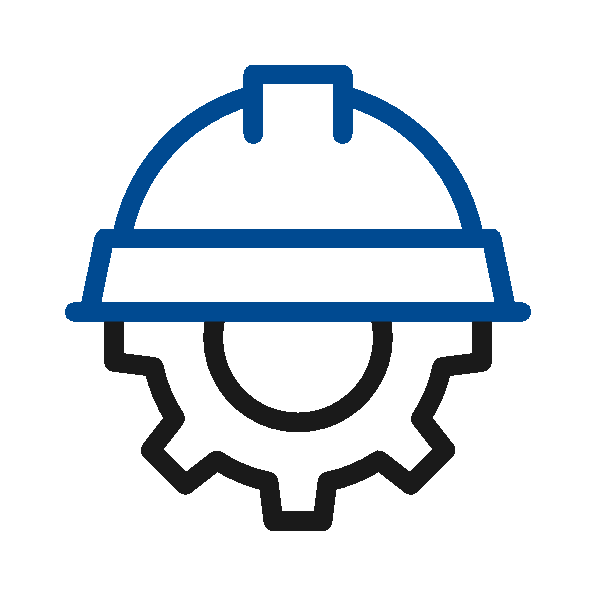 Animated icon representing specialized industry expertise in blue-collar mergers and acquisitions