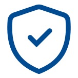 Shield icon illustrating risk mitigation in M&A